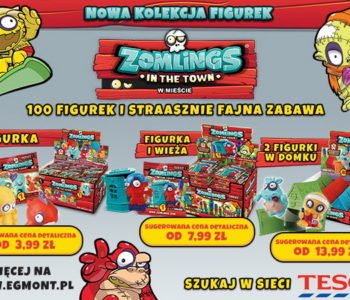 Nowa kolekcja zabawnych figurek  Zomlings in the Town